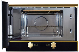 Микроволновая печь с левым открыванием дверцы Kuppersberg RMW 393 B фото 2 фото 2