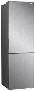 Серебристый холодильник Sharp SJB320EVIX
