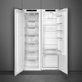 Двухкамерный холодильник Smeg S8L174D3E фото 3 фото 3