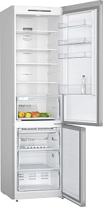 Серый холодильник Bosch KGN39UL25R фото 2 фото 2