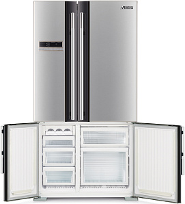 Серебристый холодильник Mitsubishi Electric MR-LR78G-ST-R фото 2 фото 2