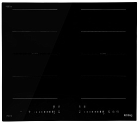 Чёрная варочная панель Korting HIB 68900 B iMove