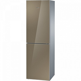Светло коричневый холодильник Bosch KGN 39LQ10R