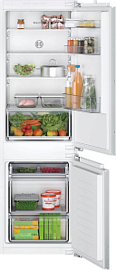 Встраиваемый двухкамерный холодильник Bosch KIV 86 NFF0