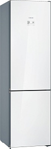 Белый холодильник  2 метра Bosch KGN39JW3AR
