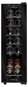 Винный шкаф на 12 бутылок Meyvel MV12-CBD1 фото 4 фото 4