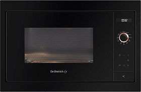 Чёрная микроволновая печь De Dietrich DME7121A