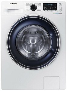 Белая стиральная машина Samsung WW 80 J 5545 FW