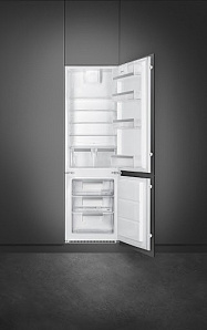 Встраиваемый двухкамерный холодильник Smeg C81721F фото 2 фото 2
