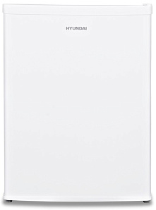 Узкий однокамерный холодильник Hyundai CO01002 белый