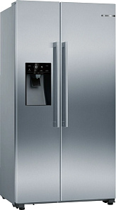 Широкий двухдверный холодильник с морозильной камерой Bosch KAI93VI304