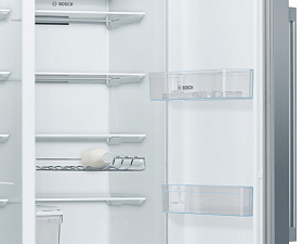 Широкий двухдверный холодильник с морозильной камерой Bosch KAI93VL30R фото 3 фото 3
