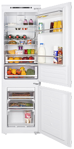 Узкий холодильник Maunfeld MBF177NFFW