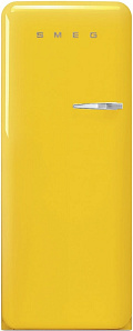 Оранжевый холодильник Smeg FAB28LYW5
