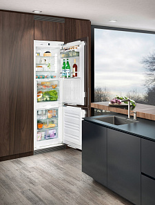 Встраиваемый холодильник ноу фрост Liebherr ICBN 3386 фото 3 фото 3