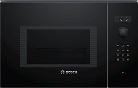 Встраиваемая черная микроволновая печь Bosch BEL524MB0
