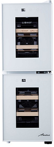 Термоэлектрический винный шкаф LIBHOF APD-12 white фото 2 фото 2