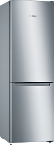 Серебристый холодильник Bosch KGN36NLEA