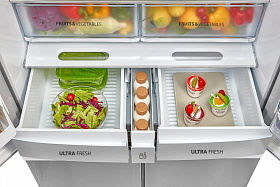 Серебристый холодильник Toshiba GR-RF646WE-PMS(06) фото 3 фото 3