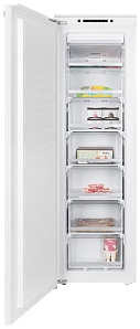 Холодильник  шириной 55 см Maunfeld MBFR177NFW