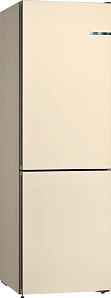 Бежевый холодильник serie 4  Bosch KGN36NK21R