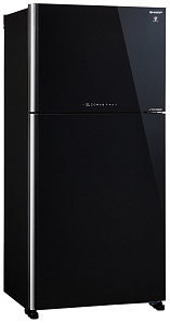 Чёрный двухкамерный холодильник Sharp SJ-XG 60 PGBK
