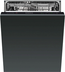 Чёрная посудомоечная машина 60 см De Dietrich DVH1323JL