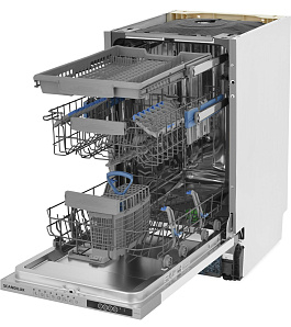 Встраиваемая посудомоечная машина высотой 80 см Scandilux DWB4322B3