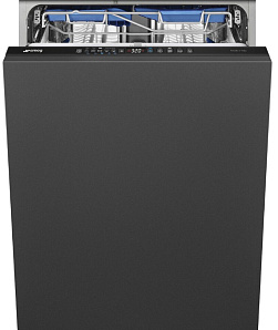 Компактная встраиваемая посудомоечная машина до 60 см Smeg STL342CSL
