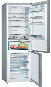 Холодильник черное стекло Bosch KGN49LB20R фото 2 фото 2