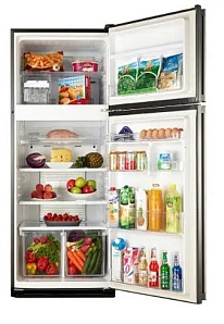 Широкий холодильник Sharp SJ-58CBK фото 2 фото 2