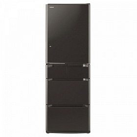 Чёрный холодильник HITACHI R-E5000U XK