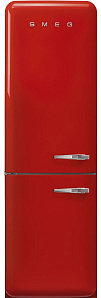 Ретро красный холодильник Smeg FAB32LRD5