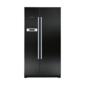 Чёрный холодильник Side-By-Side Bosch KAN90VB20R