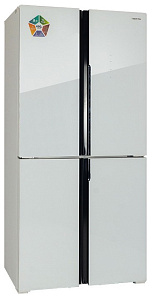 Большой холодильник Hiberg RFQ-490 DX NFGW