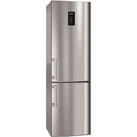 Серый холодильник AEG S95392CTX2