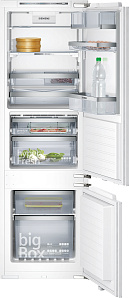 Встраиваемый двухкамерный холодильник Siemens KI39FP60