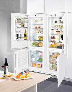Встраиваемый многодверный холодильник Liebherr SBS 66I2 фото 4 фото 4