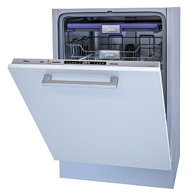 Встраиваемая узкая посудомоечная машина Midea MID45S700