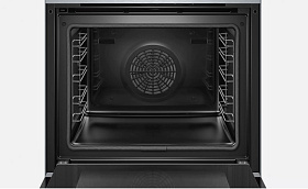 Встраиваемый черный электрический духовой шкаф Bosch HBG676ES6 фото 3 фото 3