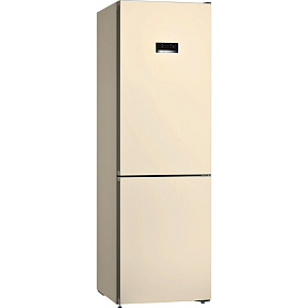 Бежевый холодильник Bosch VitaFresh KGN36VK2AR