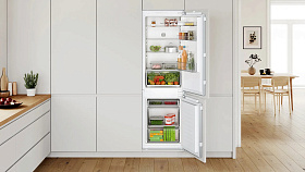Двухкамерный холодильник Bosch KIV 86 NFF0 фото 2 фото 2