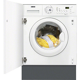 Встраиваемая стиральная машина под столешницу 60 см Zanussi ZWI71201WA