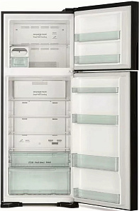 Серый холодильник HITACHI R-V 542 PU7 BSL фото 3 фото 3