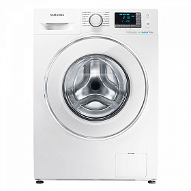 Белая стиральная машина Samsung WF 60F4E5W2W
