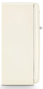 Бежевый холодильник в стиле ретро Smeg FAB28RCR5 фото 4 фото 4