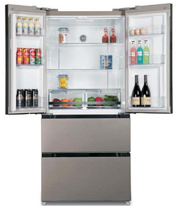 Серебристый холодильник Kuppersberg NFD 183 X фото 2 фото 2