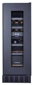 Винный шкаф 30 см LIBHOF CFD-17 black фото 3 фото 3