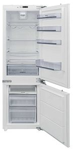 Встраиваемые холодильники шириной 54 см Korting KSI 17780 CVNF