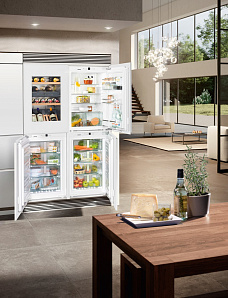 Встраиваемый многодверный холодильник Liebherr SBSWgw 64I5 фото 2 фото 2